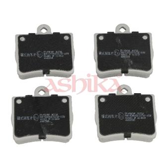 Jeu de 4 plaquettes de frein arrière ASHIKA OEM 0024205120