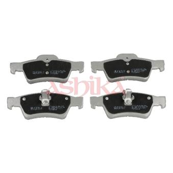 Jeu de 4 plaquettes de frein arrière ASHIKA 51-00-0511