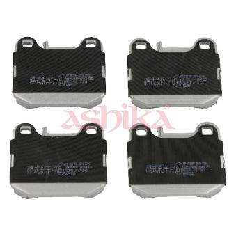 Jeu de 4 plaquettes de frein arrière ASHIKA OEM 1634200720