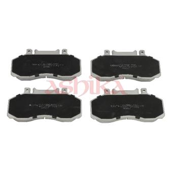 Jeu de 4 plaquettes de frein arrière ASHIKA OEM 0014201520