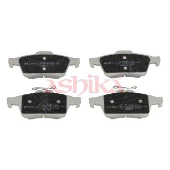 Jeu de 4 plaquettes de frein arrière ASHIKA OEM 4254A8