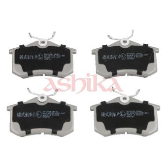 Jeu de 4 plaquettes de frein arrière ASHIKA OEM 440606418R