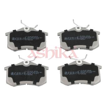 Jeu de 4 plaquettes de frein arrière ASHIKA OEM 8E0698451A