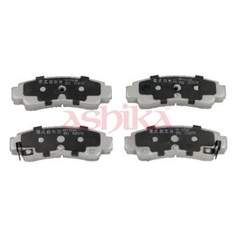 Jeu de 4 plaquettes de frein arrière ASHIKA OEM 4406058Y85