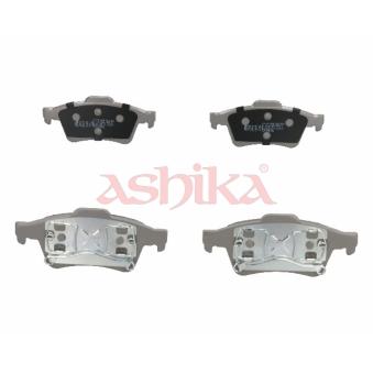 Jeu de 4 plaquettes de frein arrière ASHIKA OEM 93192623