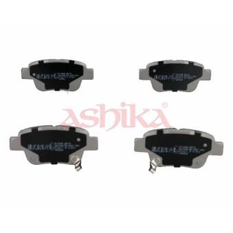 Jeu de 4 plaquettes de frein arrière ASHIKA OEM 0446605010