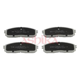 Jeu de 4 plaquettes de frein arrière ASHIKA OEM 0449230080