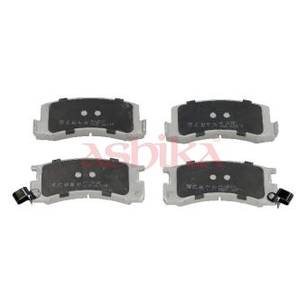 Jeu de 4 plaquettes de frein arrière ASHIKA OEM 0446614140