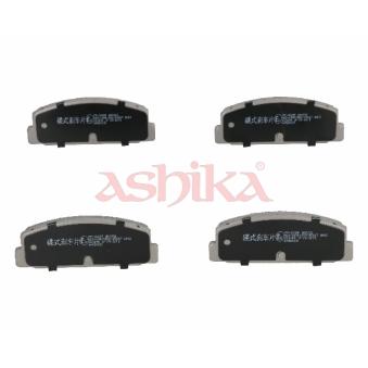 Jeu de 4 plaquettes de frein arrière ASHIKA OEM E0Y82643ZX