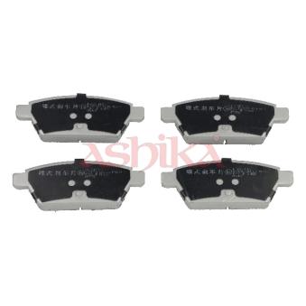 Jeu de 4 plaquettes de frein arrière ASHIKA OEM GPYA2648ZD