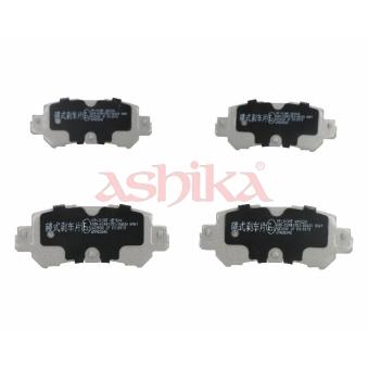 Jeu de 4 plaquettes de frein arrière ASHIKA OEM K0Y12648ZA