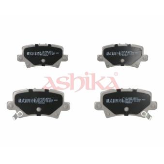 Jeu de 4 plaquettes de frein arrière ASHIKA OEM 43022SMGE00
