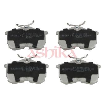 Jeu de 4 plaquettes de frein arrière ASHIKA OEM 43022SEAE10