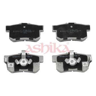 Jeu de 4 plaquettes de frein arrière ASHIKA OEM 43022SP0010
