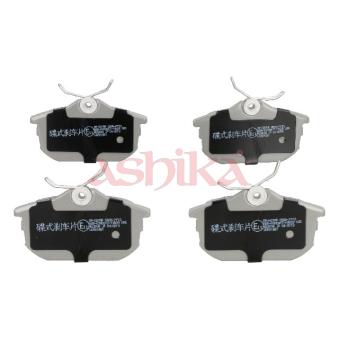 Jeu de 4 plaquettes de frein arrière ASHIKA OEM 312624680 Jeu de 4 plaquettes de frein arrière ASHIKA OEM 312624680
