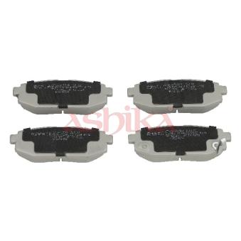 Jeu de 4 plaquettes de frein arrière ASHIKA OEM SU00304096