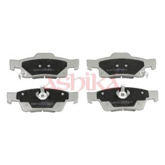 Jeu de 4 plaquettes de frein arrière ASHIKA OEM 68052386AA