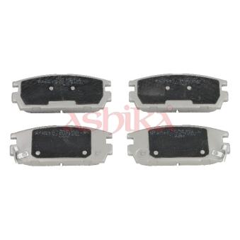 Jeu de 4 plaquettes de frein arrière ASHIKA OEM 58302H1A00