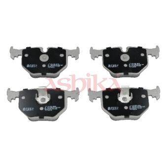 Jeu de 4 plaquettes de frein arrière ASHIKA OEM 34212357231