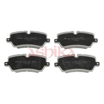 Jeu de 4 plaquettes de frein arrière ASHIKA OEM LR106326