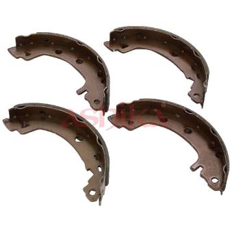 Jeu de mâchoires de frein ASHIKA 55-00-0200