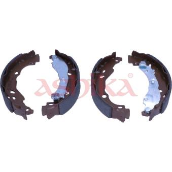Jeu de mâchoires de frein ASHIKA [55-00-0226]