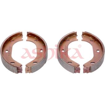 Jeu de mâchoires de frein, frein de stationnement ASHIKA 55-00-0233