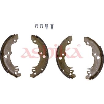 Jeu de mâchoires de frein ASHIKA [55-00-0333]