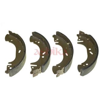 Jeu de mâchoires de frein ASHIKA 55-00-0403