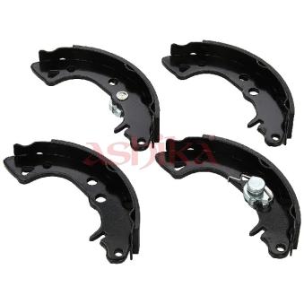 Jeu de mâchoires de frein ASHIKA 55-00-0607