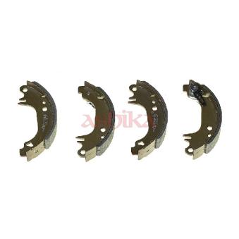 Jeu de mâchoires de frein ASHIKA 55-00-0611