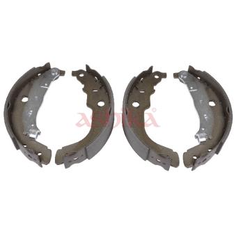 Jeu de mâchoires de frein ASHIKA 55-00-0614 pour CITROEN DS3 1.6 16V - 156cv