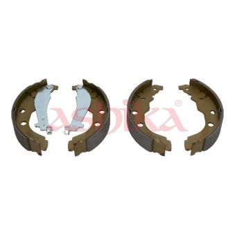 Jeu de mâchoires de frein ASHIKA 55-00-0617