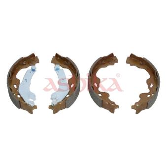 Jeu de mâchoires de frein ASHIKA OEM 1612440180