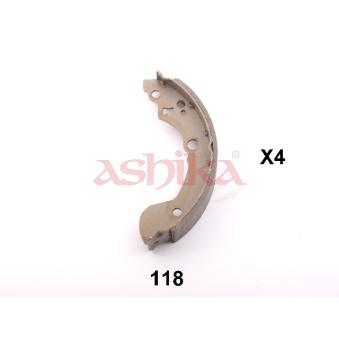 Jeu de mâchoires de frein ASHIKA 55-01-118