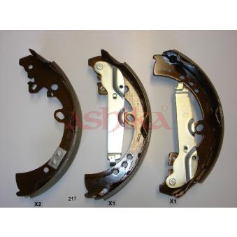 Jeu de mâchoires de frein ASHIKA OEM 044950K070