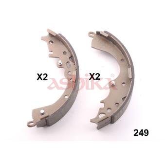 Jeu de mâchoires de frein ASHIKA OEM 0449526240