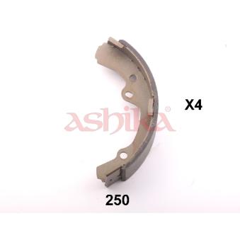 Jeu de mâchoires de frein ASHIKA [55-02-250]