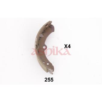 Jeu de mâchoires de frein ASHIKA 55-02-255