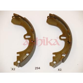 Jeu de mâchoires de frein ASHIKA 55-02-294 pour MG MONTEGO 1.8 16V 4WD - 110cv