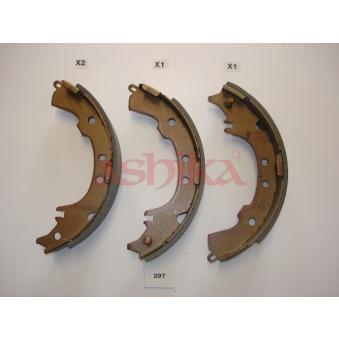 Jeu de mâchoires de frein ASHIKA OEM 04495B4050