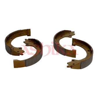 Jeu de mâchoires de frein, frein de stationnement ASHIKA [55-04-405]