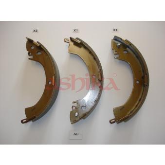 Jeu de mâchoires de frein ASHIKA OEM 46MI000