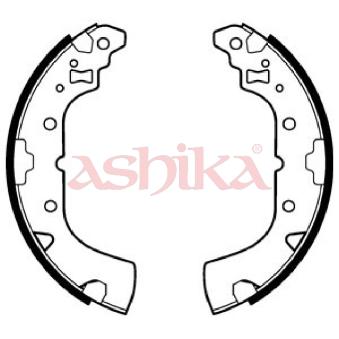 Jeu de mâchoires de frein ASHIKA [55-05-523]