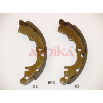 Jeu de mâchoires de frein ASHIKA OEM 0449587709