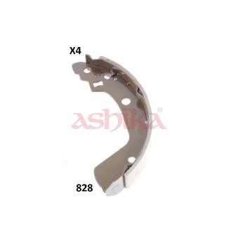 Jeu de mâchoires de frein ASHIKA [55-08-828]
