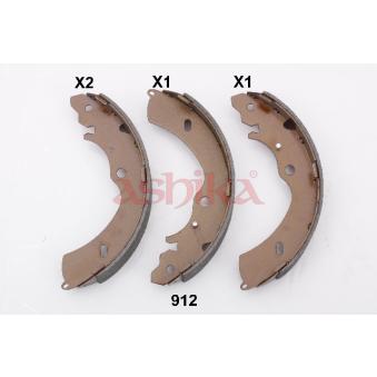 Jeu de mâchoires de frein ASHIKA OEM 8980180350