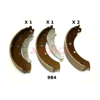 Jeu de mâchoires de frein ASHIKA OEM 5140710A