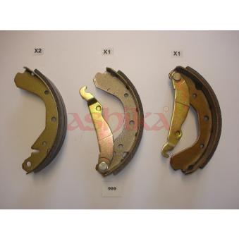 Jeu de mâchoires de frein ASHIKA OEM 1605686 Jeu de mâchoires de frein ASHIKA OEM 1605686