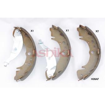 Jeu de mâchoires de frein ASHIKA [55-0H-H08]